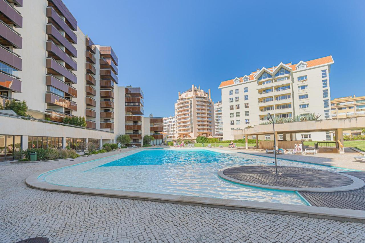 شقة Lujoso Ap Con Piscina Frente Al Mar كاسكايس المظهر الخارجي الصورة